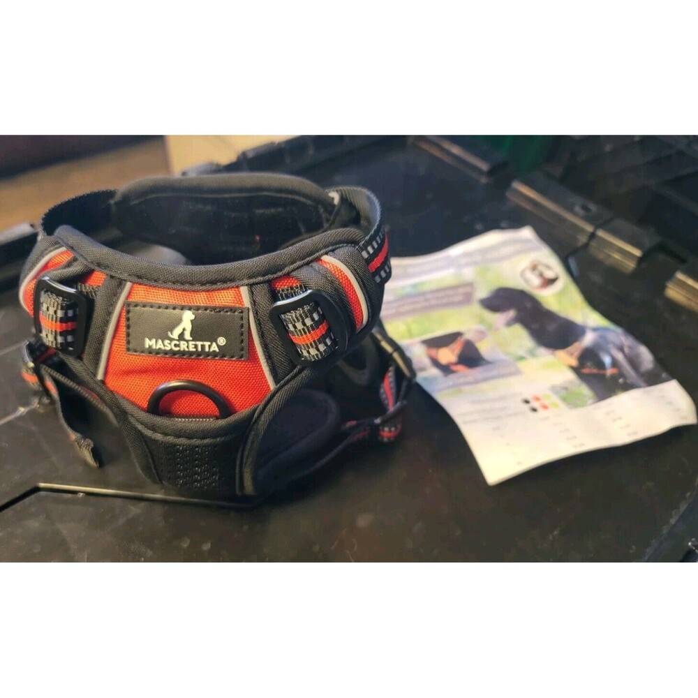 Red Mascretta Front Range Reflective Dog Harness Size XS